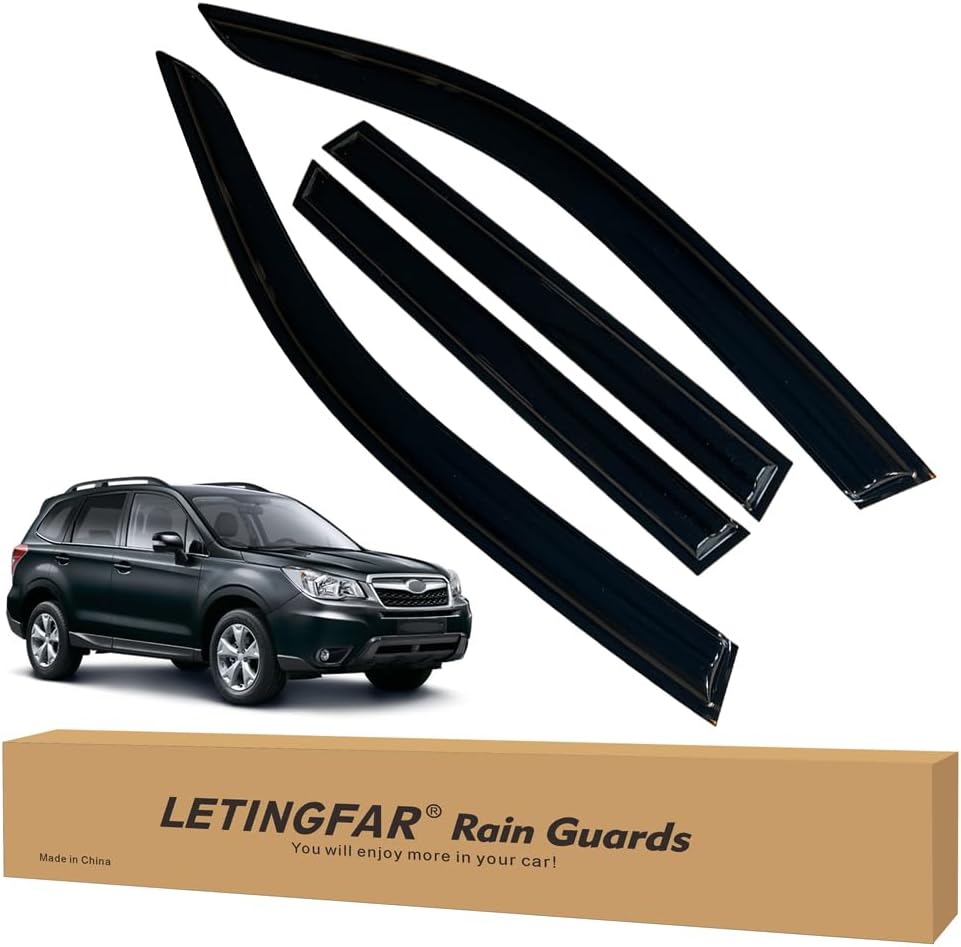 Window Visors Rain Guards for Subaru Forester 2019-2024