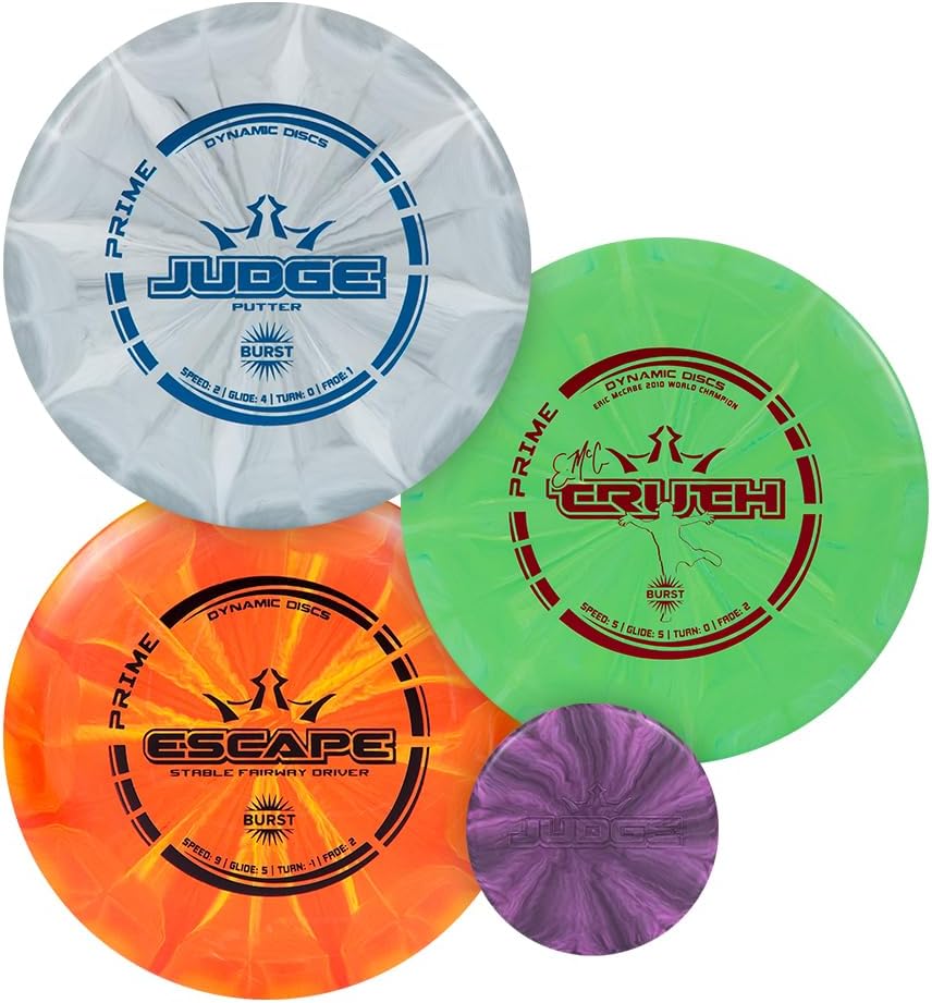 Dynamic Discs 3-Disc Golf Set | Beginner Kit for Men