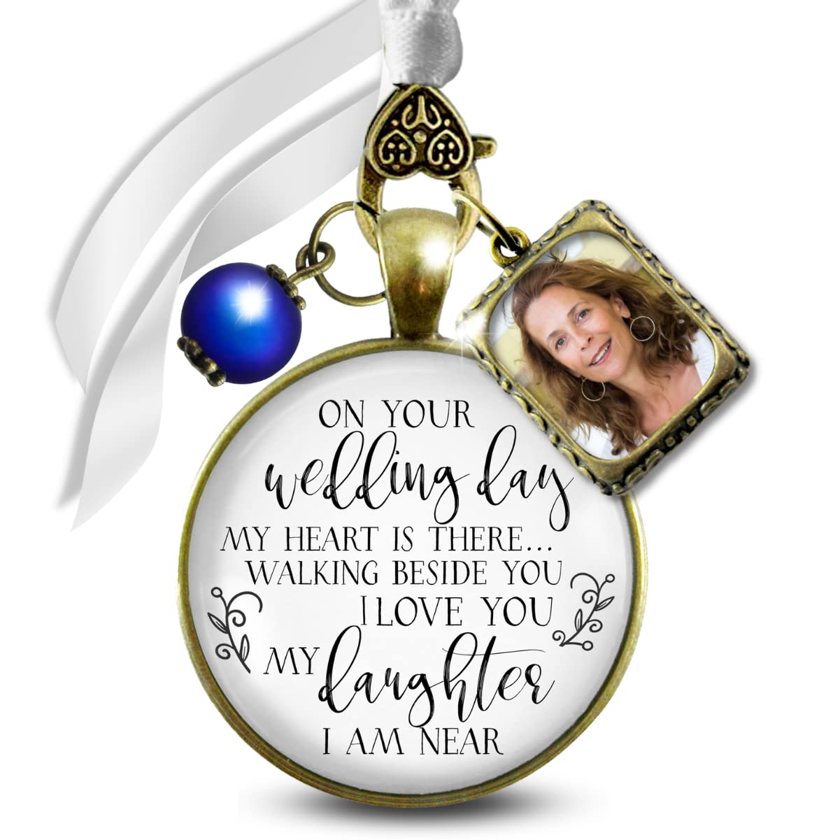 Bouquet Charm Wedding Memory Pendant for Your Special Day
