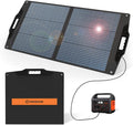 100W Waterproof Solar Charger | Fast Charging Ports