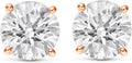 Lab Grown Diamond Stud Earrings for Women 1 to 10 Carat - IGI