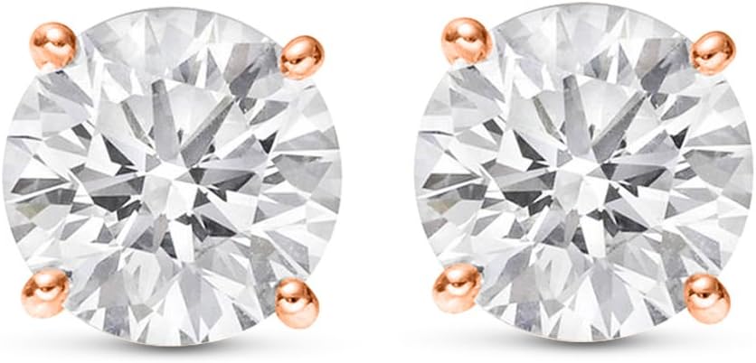 1 to 10 Carat IGI Certified LAB GROWN Diamond Stud Earrings