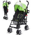 Lightweight Compact Travel Stroller - Easy Fold, Adjustable Canopy