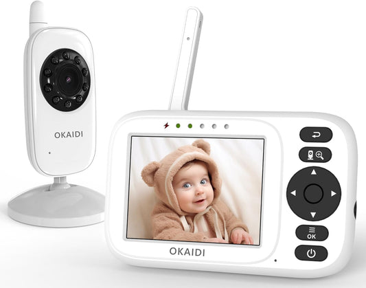 Clear Vision Baby Monitor: Non-WiFi, Night Vision, Long Range