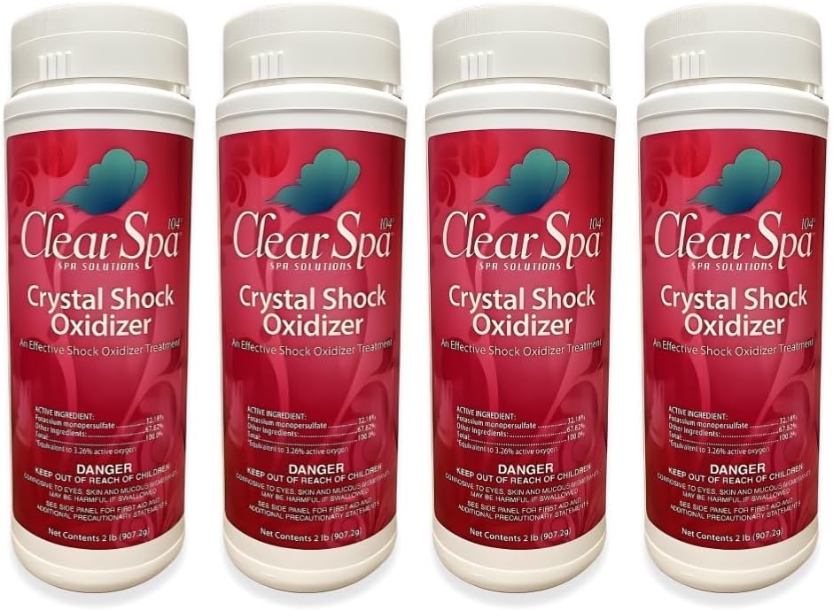 Clear Spa 104 Non-Chlorine Shock for Hot Tubs and Spas
