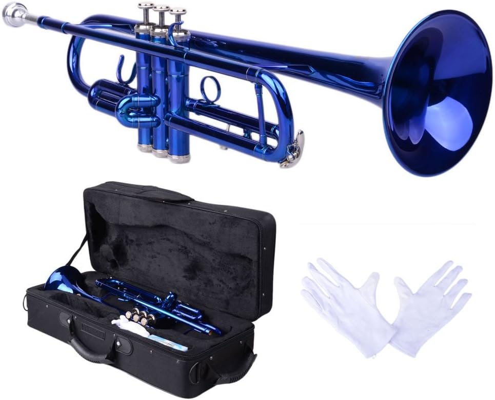 Brass Standard B Trumpet Instrument for Student Beginners
