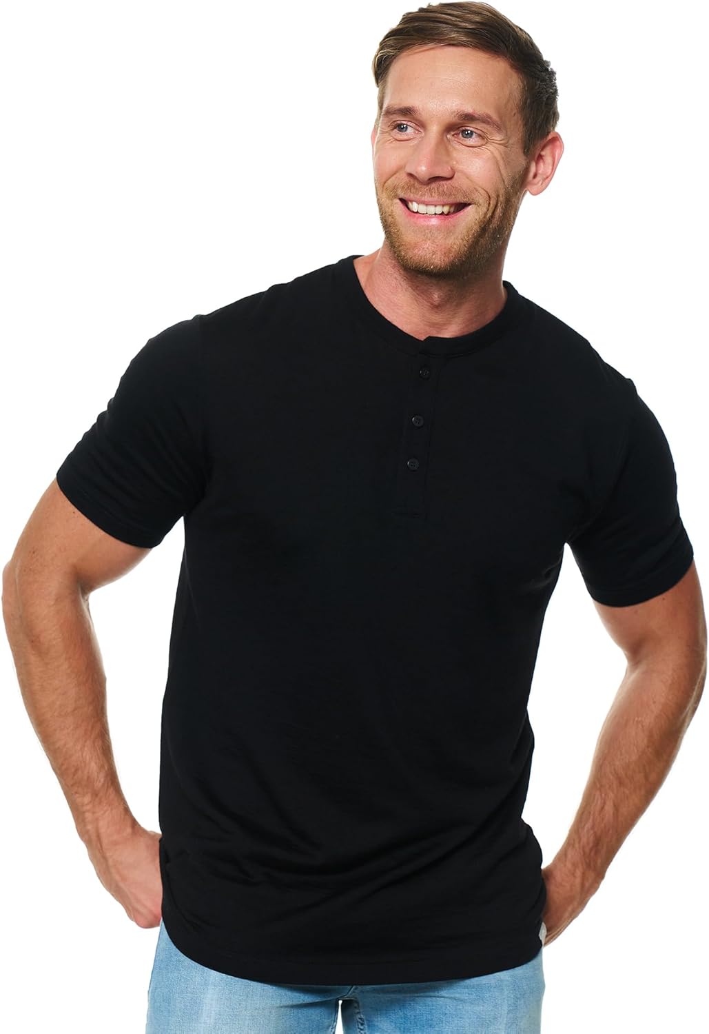 Merino Wool T-Shirt for Men - Lightweight Thermal Base Layer