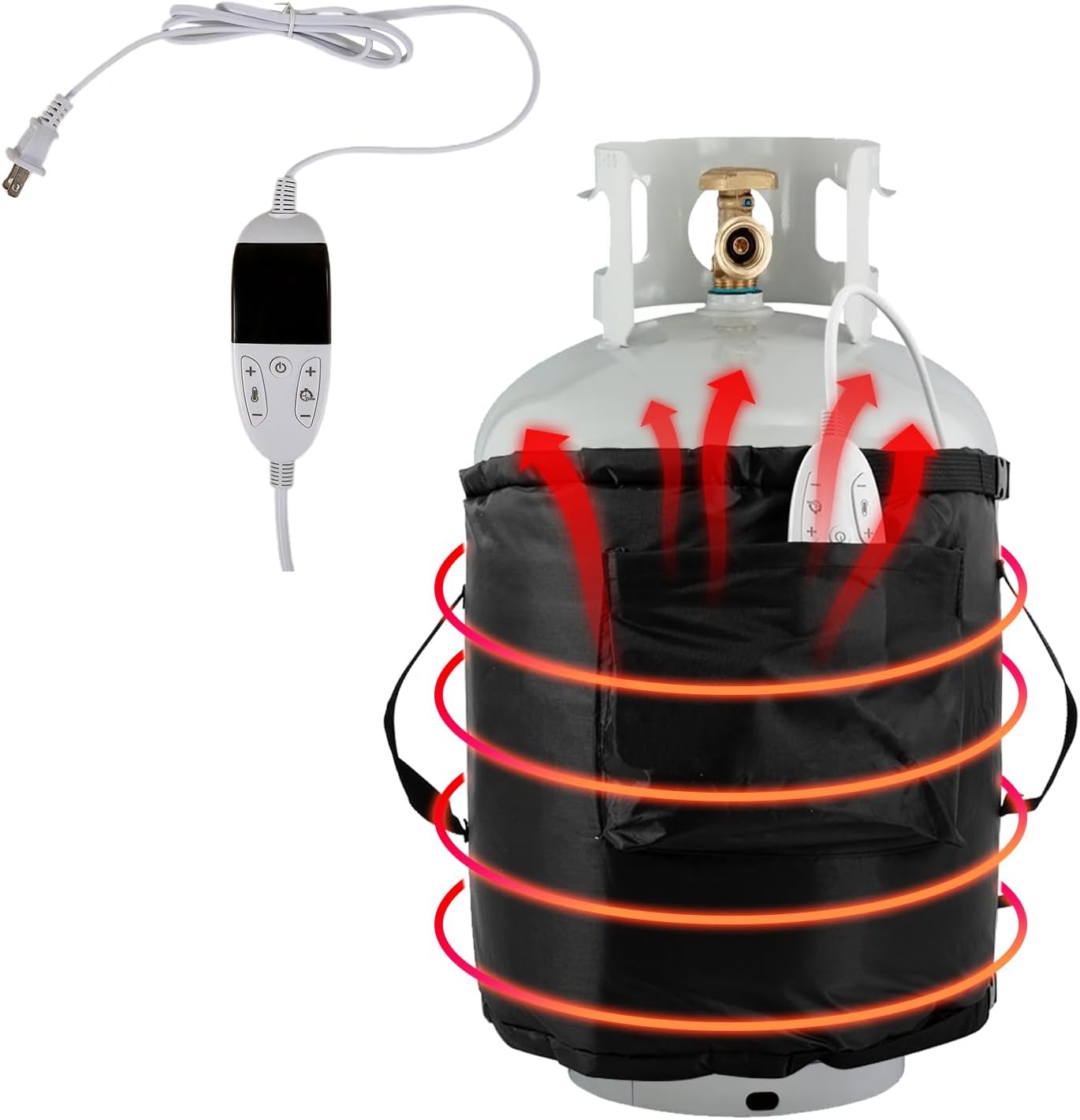 Adjustable Propane Tank Heater Blanket