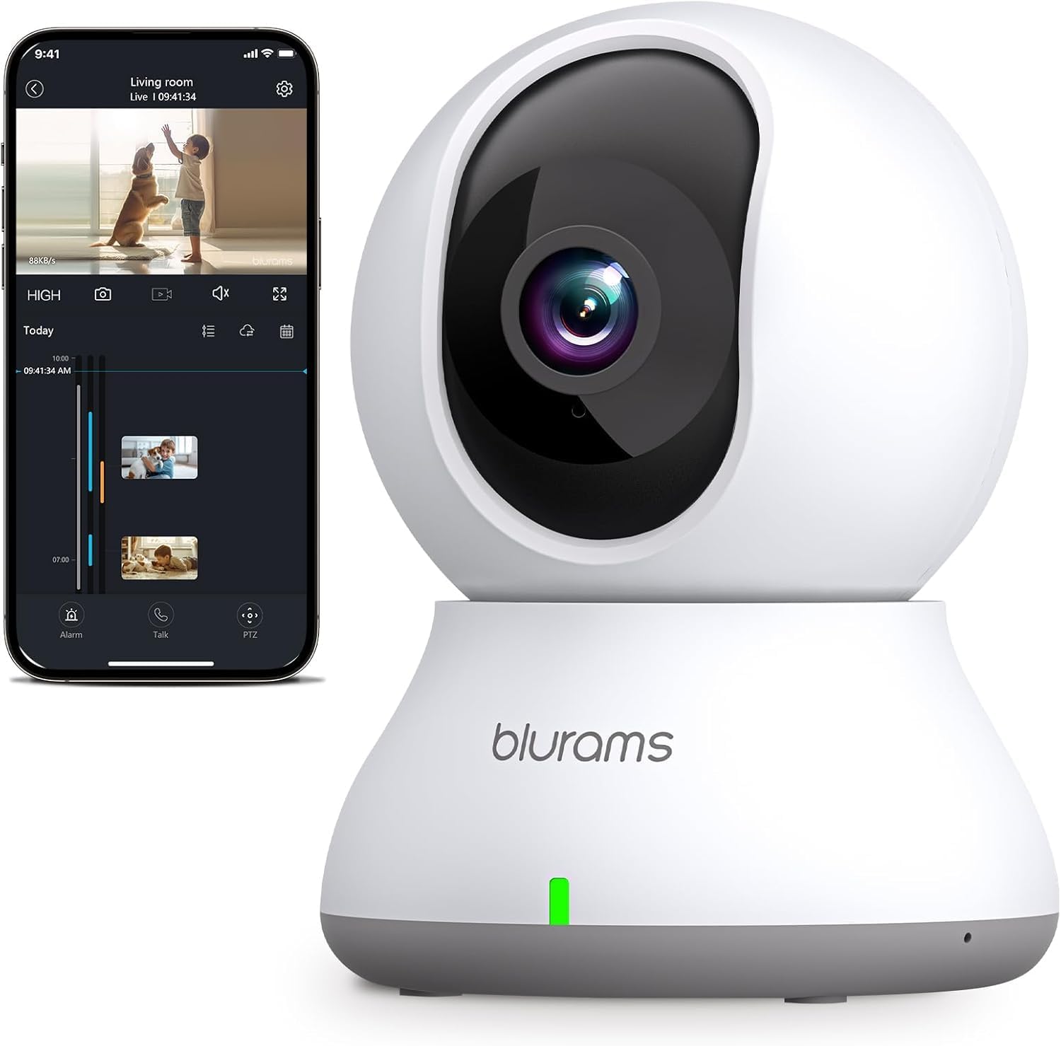 Smart Home Protection: blurams 2K Pet Camera