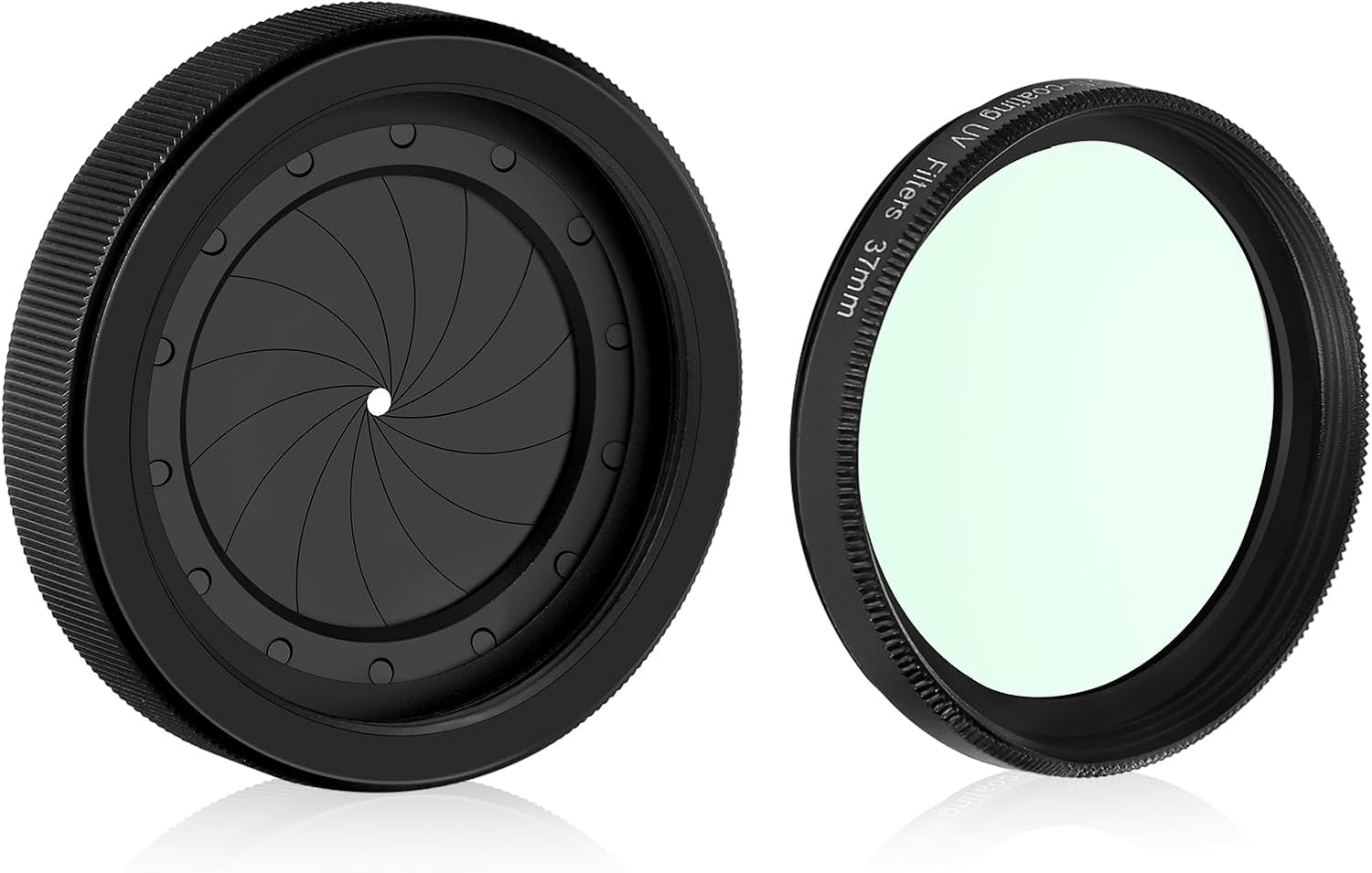 Adjustable Iris Aperture Diaphragm Filter Pack for PVS-14 Optics