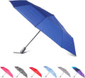totes Auto Open/Close Windproof Compact Umbrella - Tough in Wind