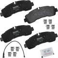 Bendix Priority1 CFM2281 Semi-Metallic Rear Brake Pads - Quiet, OE Fit