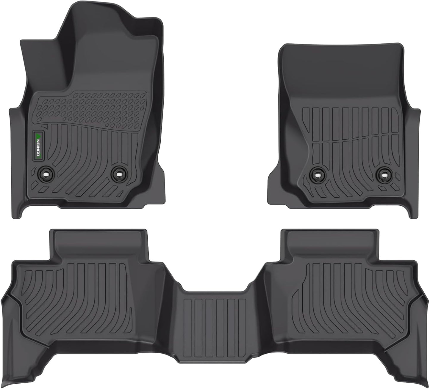 All Weather Floor Mats for Toyota 4Runner 2025 2026 - Durable Design