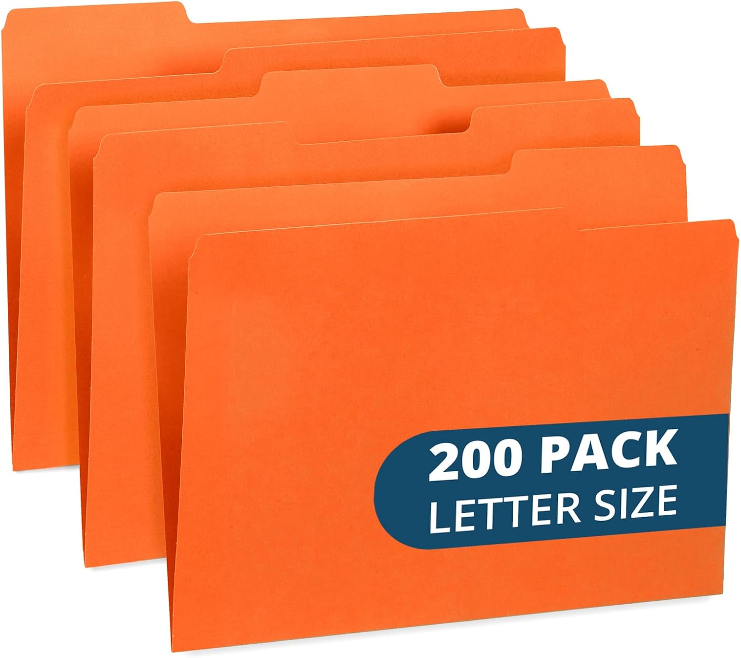 Blue Summit File Folders for Easy Organizing and Storage