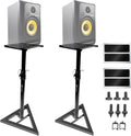Enhanced Studio Sound: Adjustable Monitor Stands