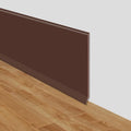 Flexible Baseboard Molding Trim 4 in x 60 ft Self-Adhesive - Easy