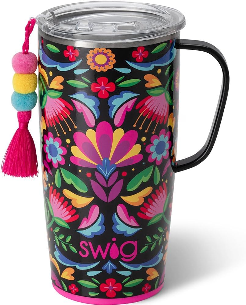 Swig Life 22oz Travel Mug: Insulated Tumbler with Handle