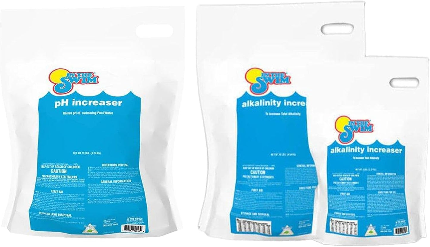 pH Increaser and Alkalinity Increaser Bundle for Pools