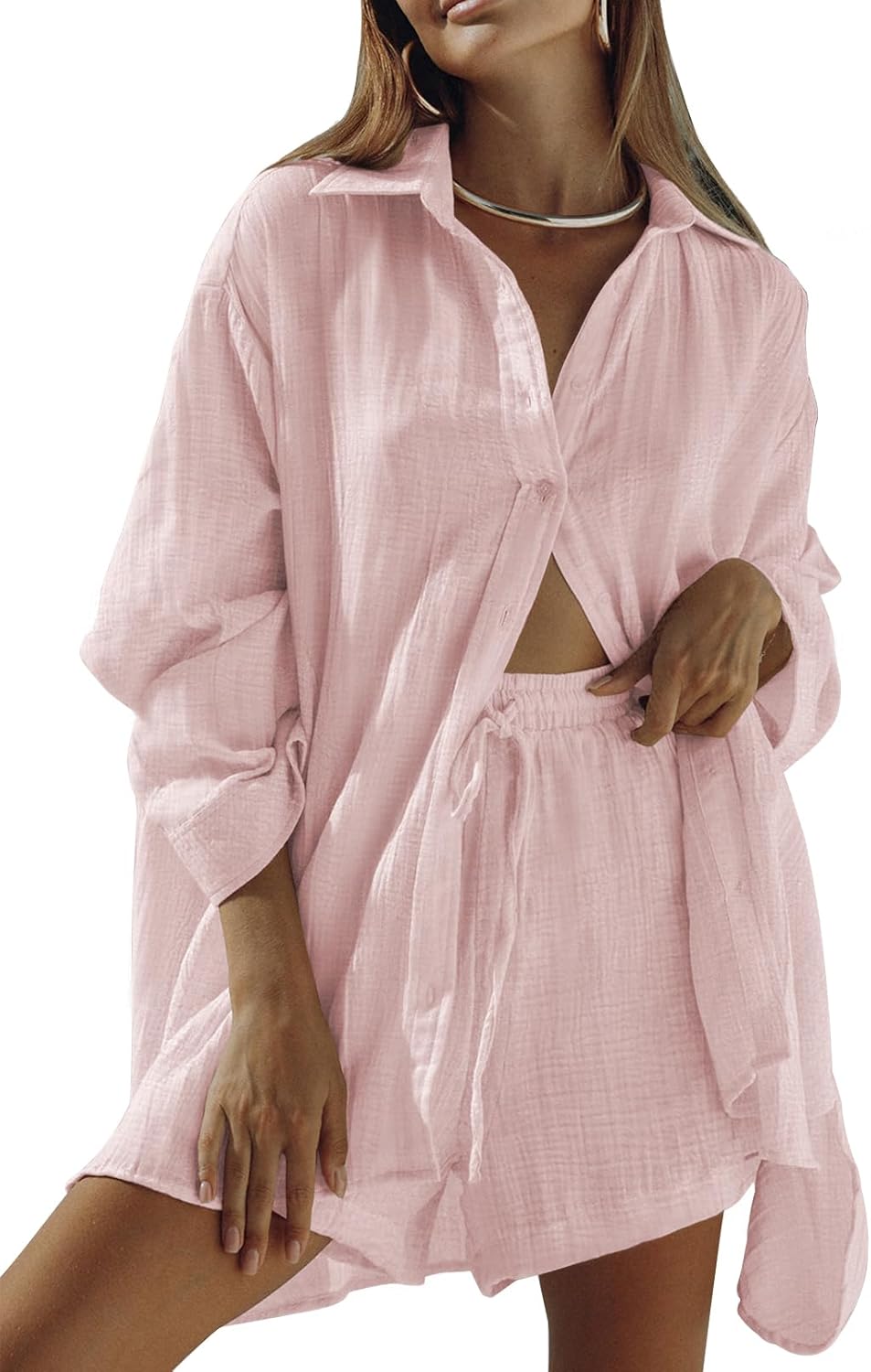 Fixmatti Women 2 Piece Outfits for Casual Summer Style
