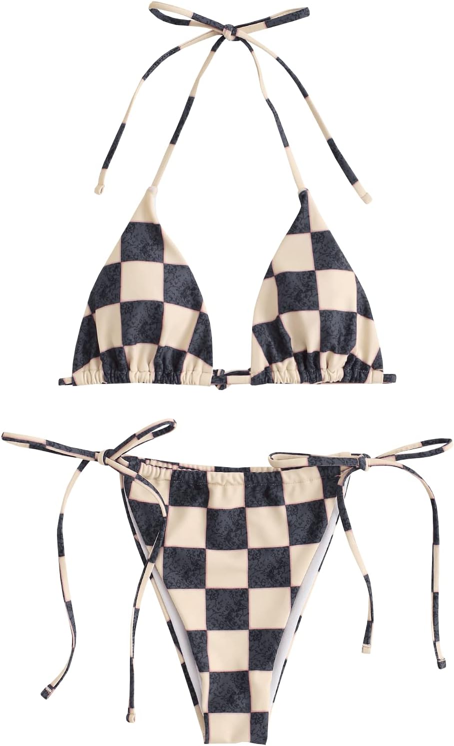ZAFUL Triangle Bikini Sets for Women - Sexy High Cut Swimsuits