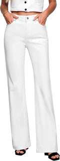 Women's fashionable wide leg jeans by GRAPENT for effortless style