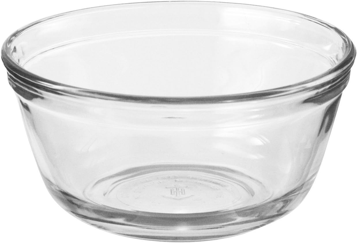 4-Quart Glass Mixing Bowl Set of 2 for Effortless Cooking
