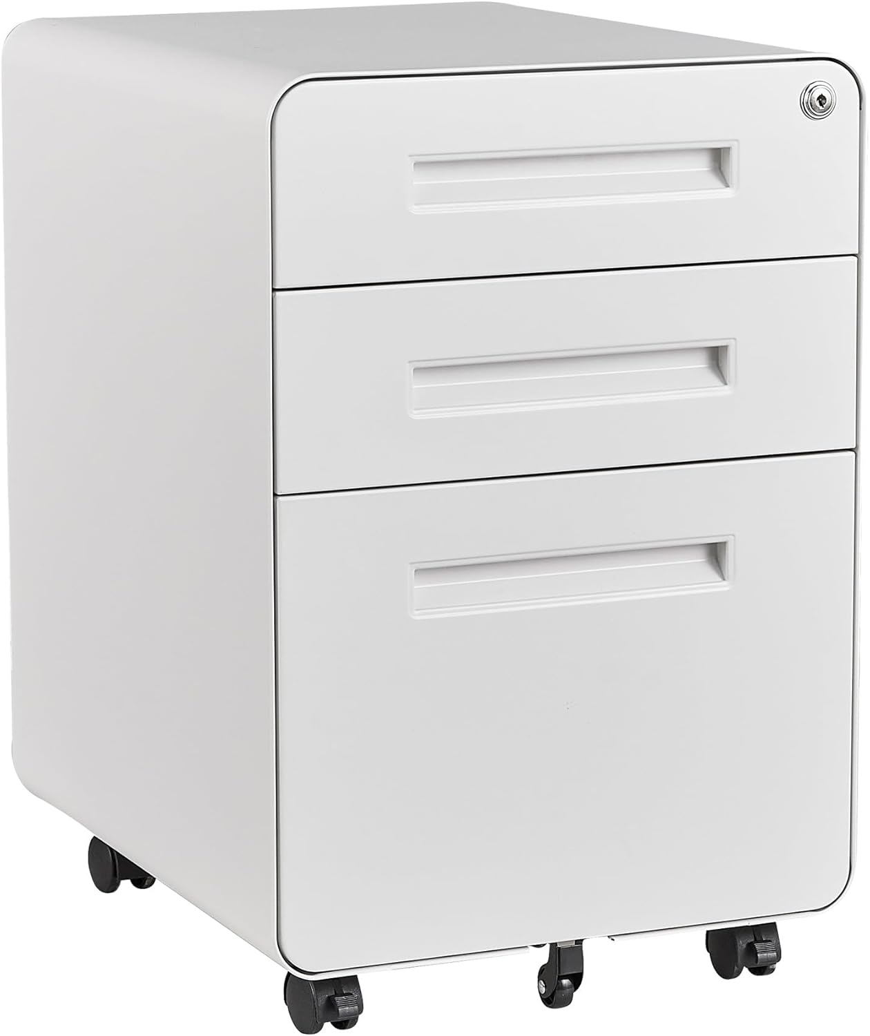STANI 3 Drawer Filing Cabinet for Home and Office Storage