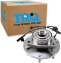TRQ Front Wheel Bearing & Hub Assembly 4WD Compatible with Nissan
