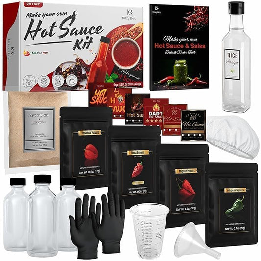 Kitsy Hot Sauce Making Kit by KITSY BOX - DIY Fun Gift