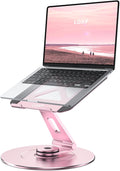 Ultra-Stable Swivel Laptop Stand for Desk - 360 Rotation, Height