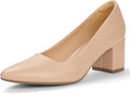 IDIFU Women's Closed Toe Chunky Block Heels for All Occasions