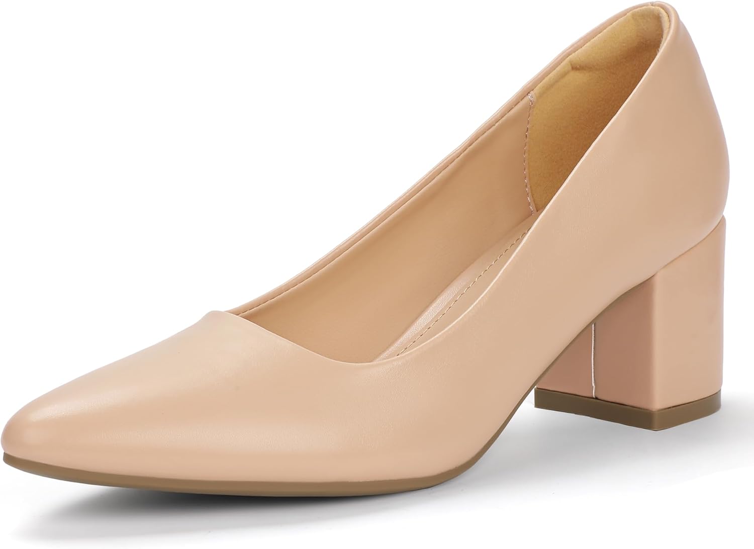 IDIFU Women's Closed Toe Chunky Block Heels for All Occasions