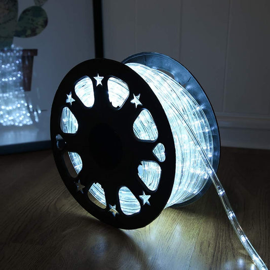 50ft 360 LED Waterproof Rope Lights for Indoor Outdoor Use