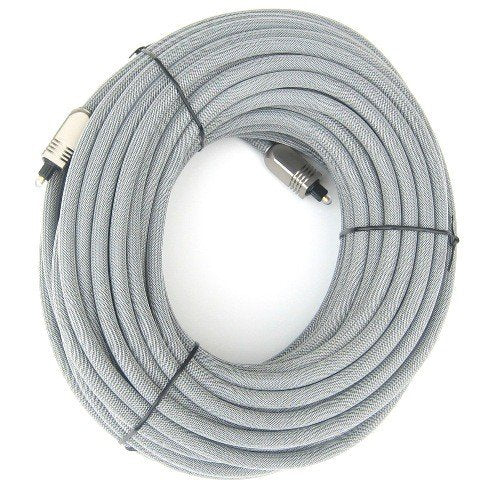 RiteAV Ultra Digital Optical Toslink Cable 75ft for Superior Sound