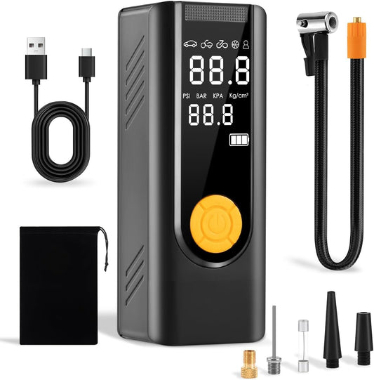 Fast 12V Air Pump for Car & Bike Tires