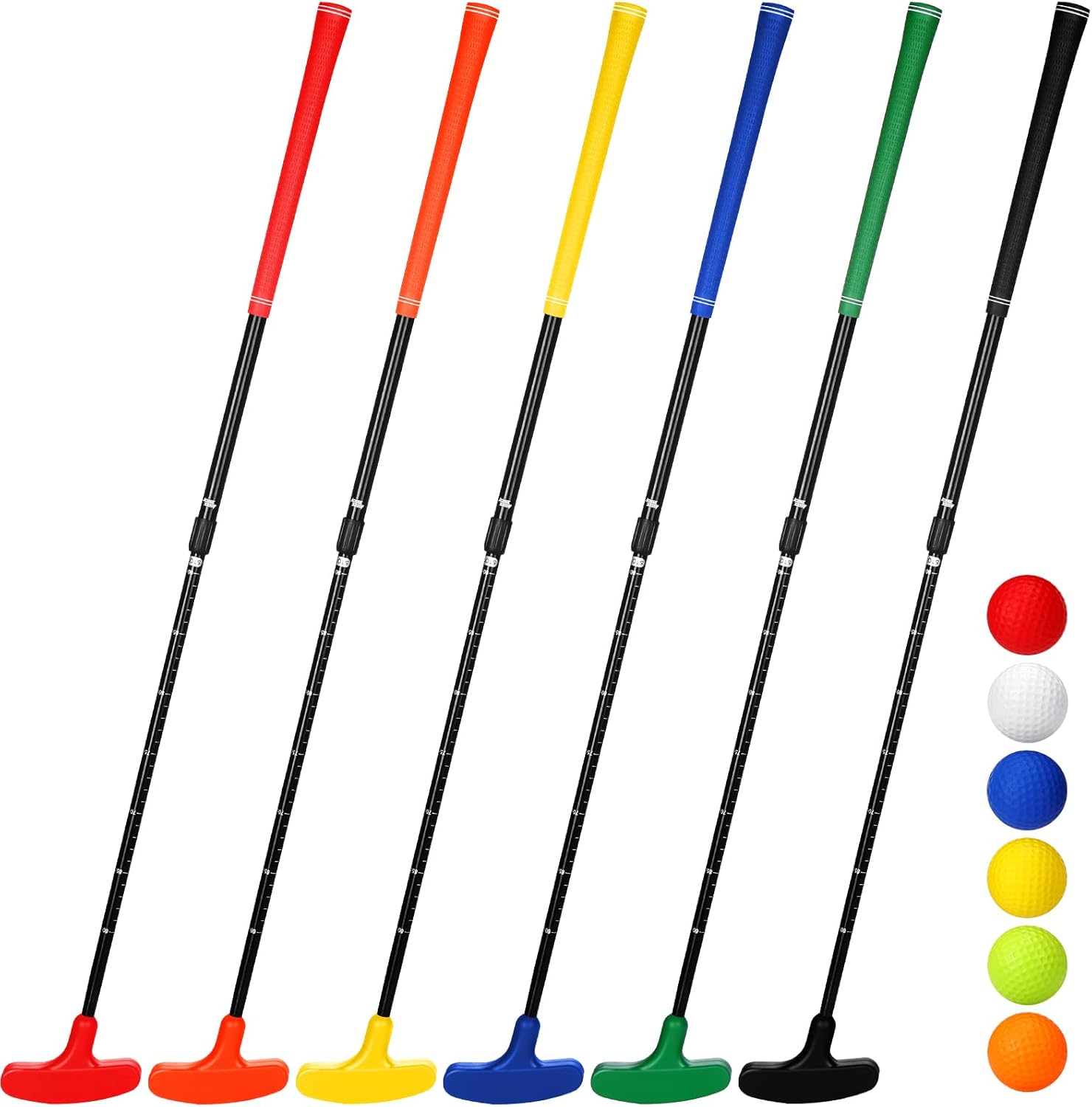Adjustable Golf Putters Set for Men and Women with 6 Balls