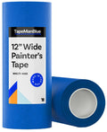 Wide Blue Painters Tape 12 in x 60 yds - Thick, Clean Removal