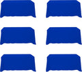 Royal Blue Tablecloths 90 x 132 in for 6 ft Tables - Durable