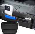 Car Seat Gap Filler Organizer with Cable Hole - Large Capacity Car