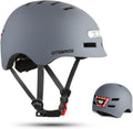 Bike Helmets for Adults with Front and Rear LED Lights - Visible