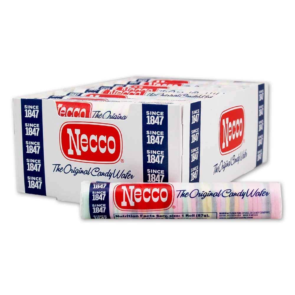 Necco Wafers Retro Candy Display Pack - Assorted Flavors
