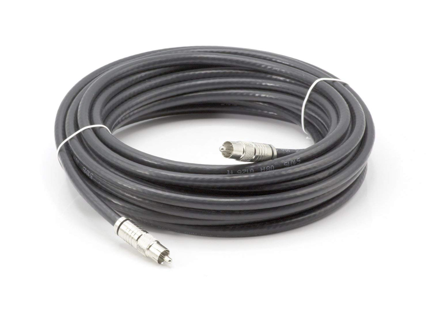 Digital Audio Coaxial Cable with RCA Connections - 125 Feet