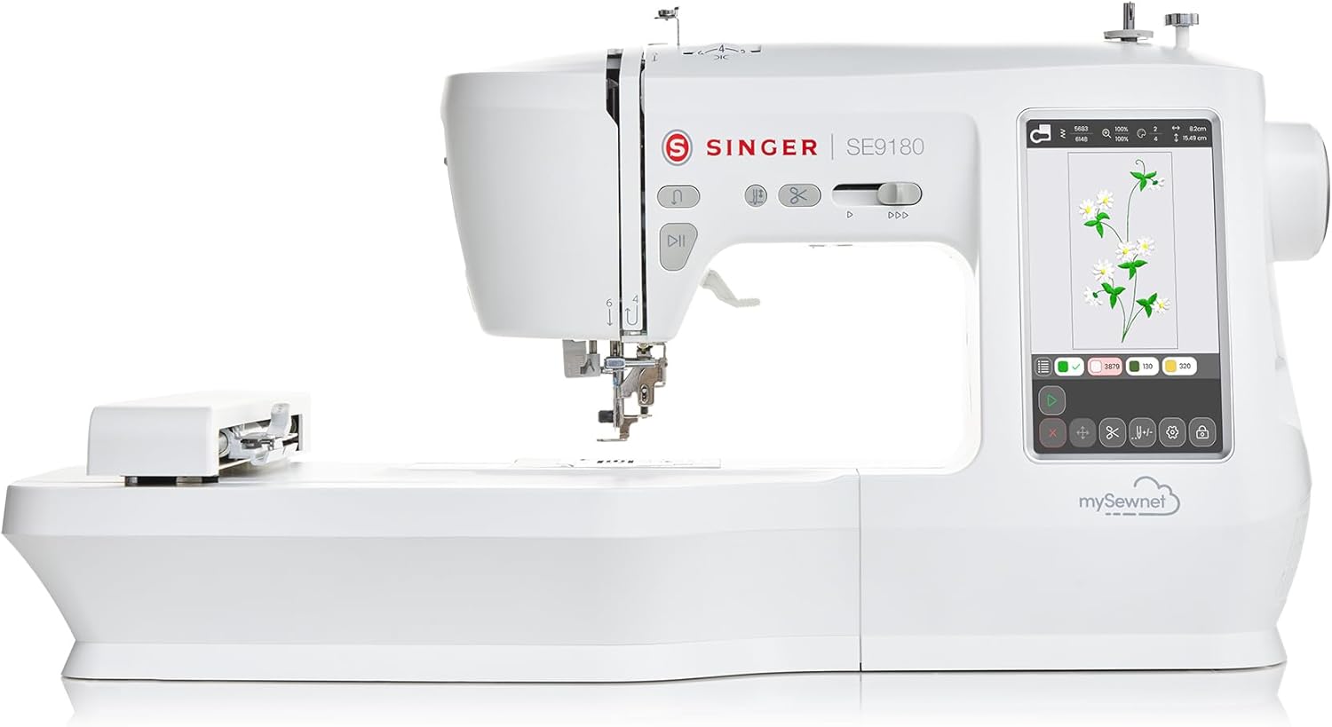 SINGER SE9180: 250 Stitches, 150 Designs, 7 Touchscreen!