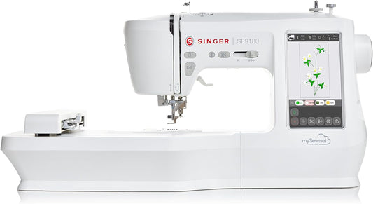 SINGER SE9180: 250 Stitches, 150 Designs, 7 Touchscreen!