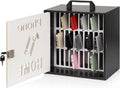 Cell Phone Holder Classroom 33 Slots Wooden Storage Cabinet - Secure