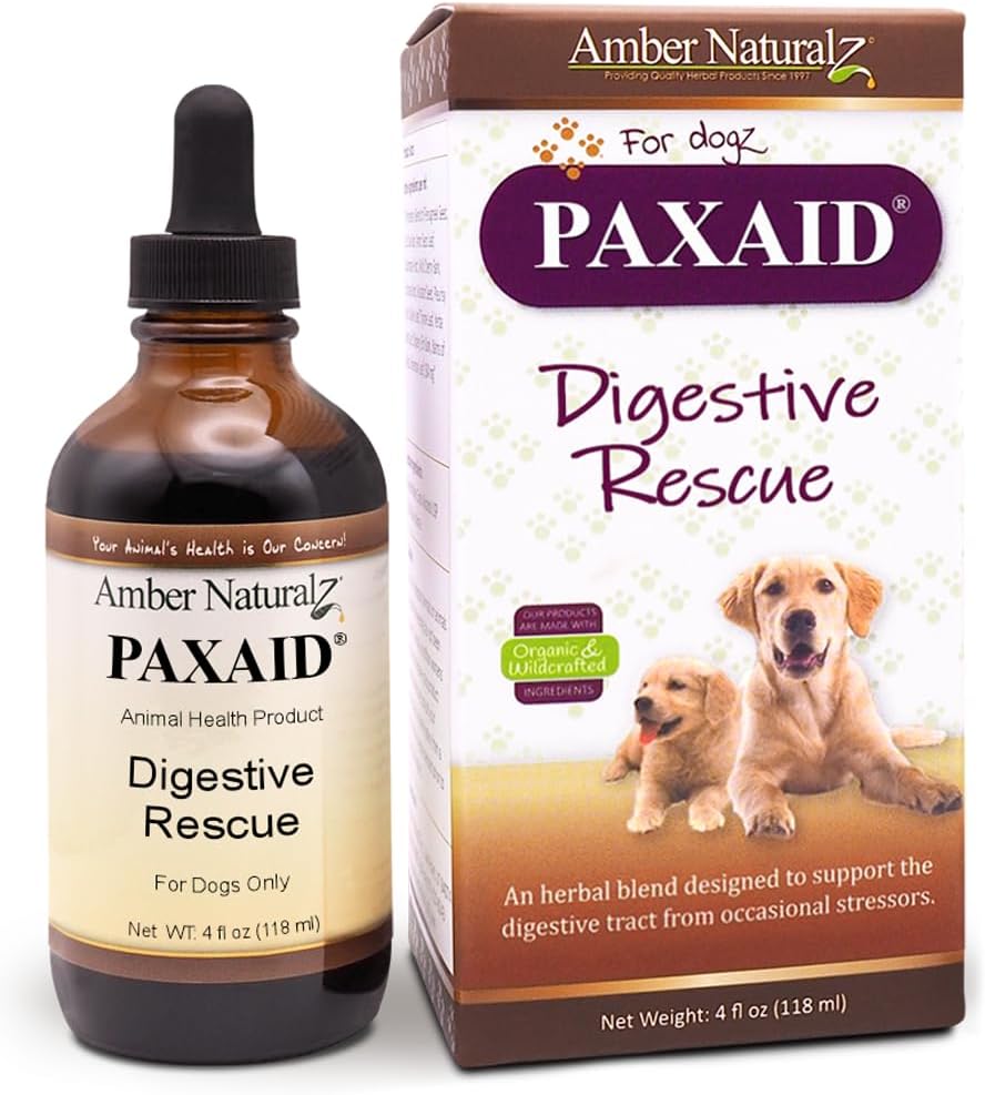 Paxaid Digestive Rescue Herbal Supplement for Dogs and Puppies