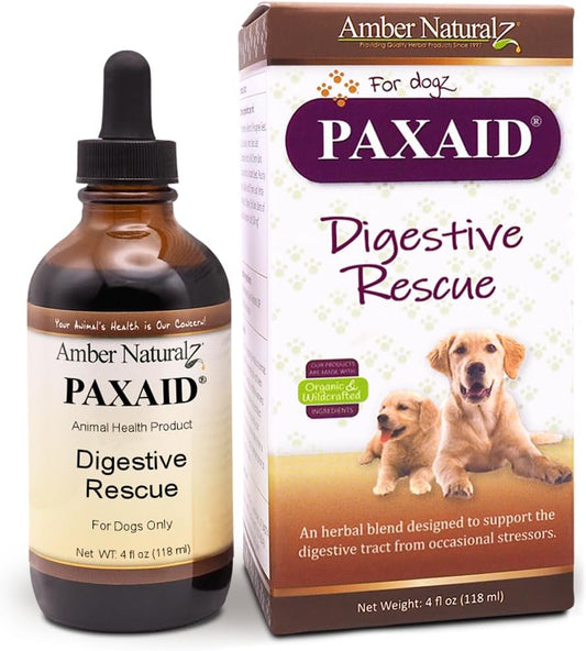 Paxaid Digestive Rescue Herbal Supplement for Dogs and Puppies