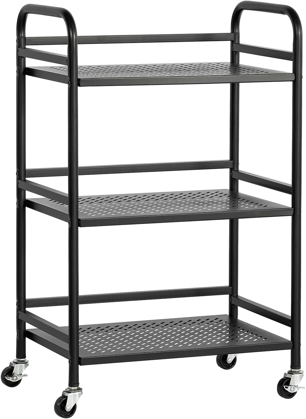 HDANI 3 Tier Rolling Cart for Home, Office, and Kitchen Use