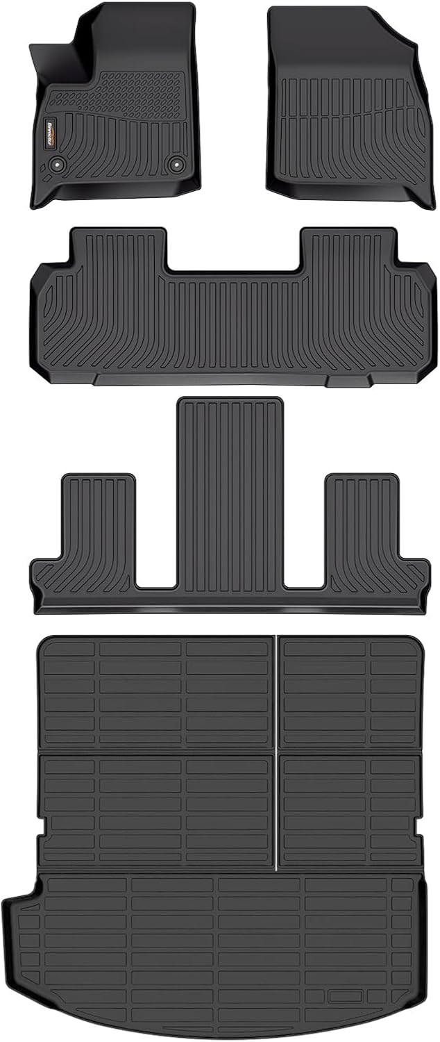 Custom Fit All Weather Floor Mats for Buick Enclave 2018-2024