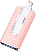 Flash Drive for iPhone iPad - 4-in-1 Photo Stick with 244GB Storage
